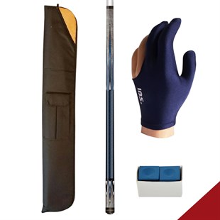 Poolpakke no. 1 - Artemis Sense ILG poolkø, IBS handske, kø-etui og kridt